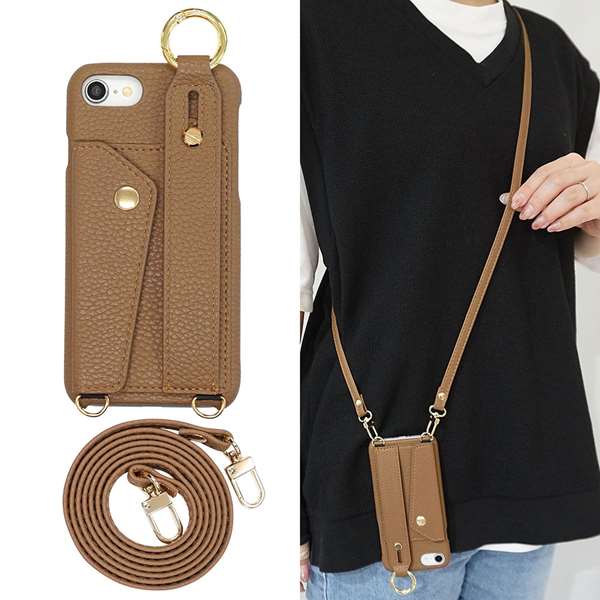 Galaxy A55 5G SC-53E docomo スマホショルダー スマホケース ベルト付き ストラップ付 落下防止 カードポケット