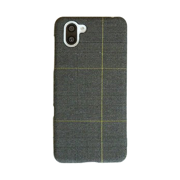 arrows We2 FCG02 au スマホケース ハードケース まるっと全貼り グレンチェック