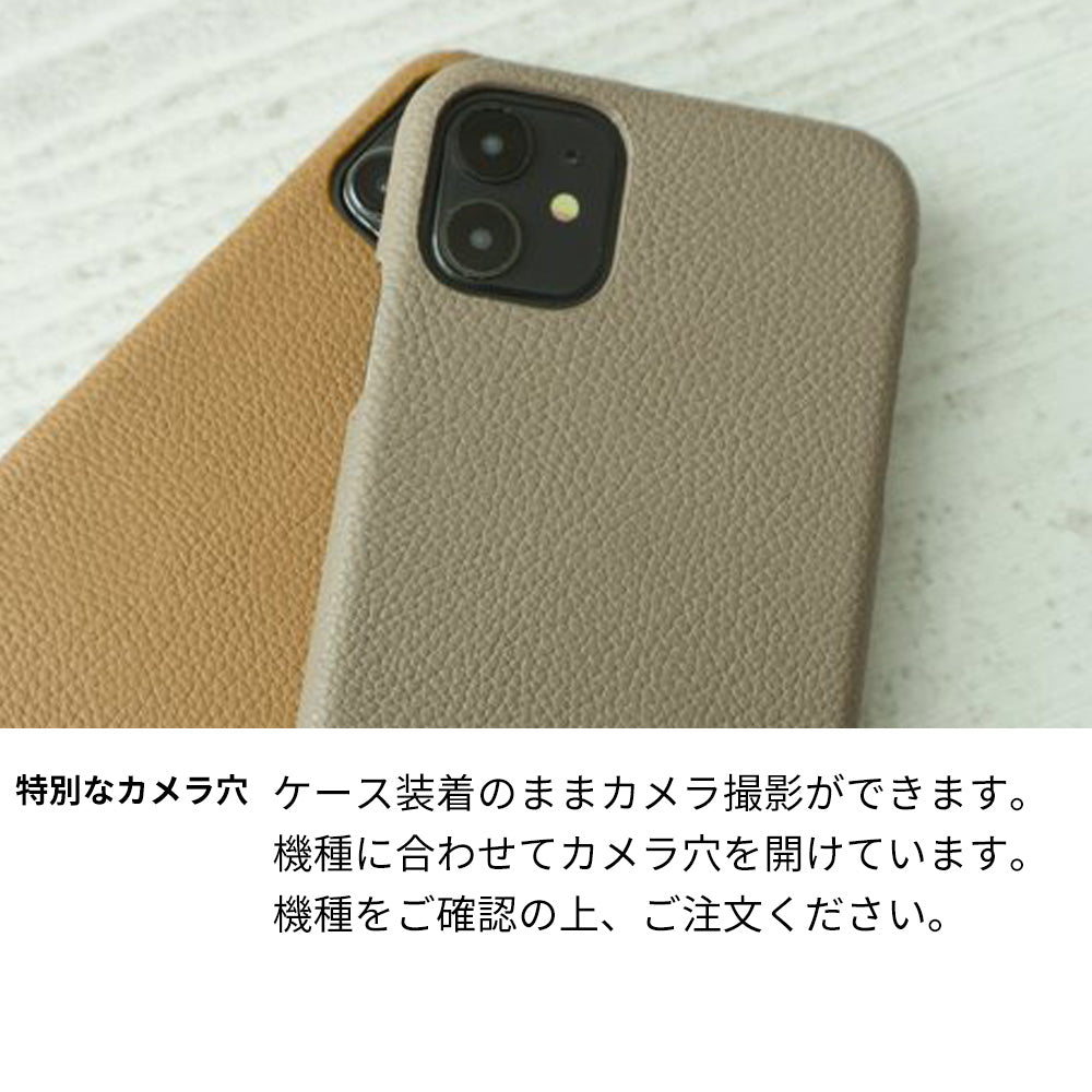 iPhone15 スマホケース ハードケース 姫路レザー シュリンクレザー ナチュラルカラー