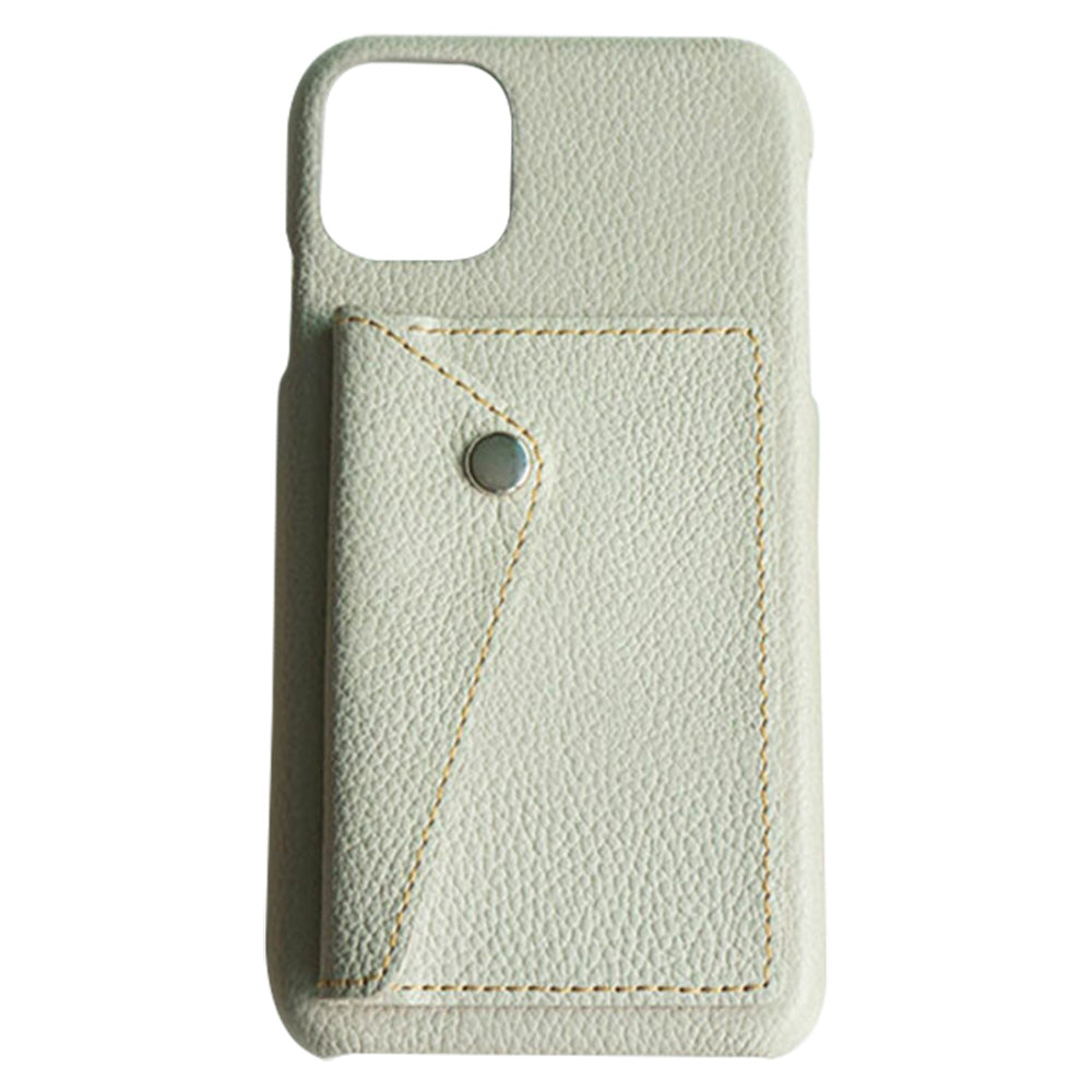Xiaomi 14T XIG07 au スマホケース ハードケース ナチュラルカラー カードポケット付 姫路レザー シュリンクレザー
