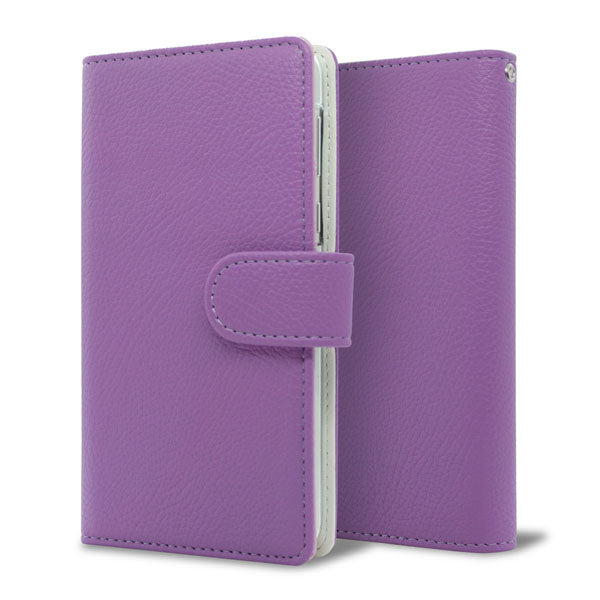 Xperia 1 VII SOG15 au レザーハイクラス 手帳型ケース 耐衝撃