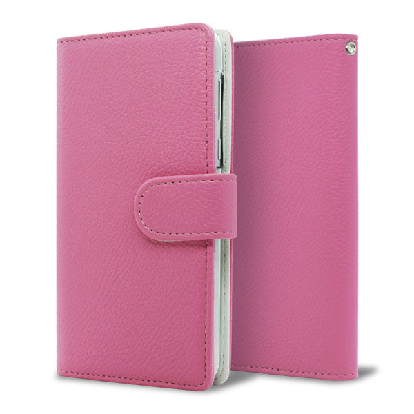 Xperia 5 III SOG05 au レザーハイクラス 手帳型ケース 耐衝撃