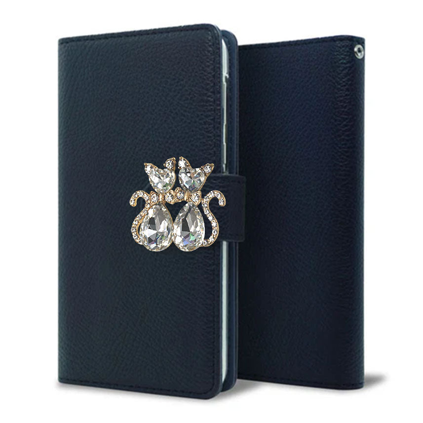 HUAWEI P30 lite Premium HWV33 au レザーハイクラス 手帳型ケース 耐衝撃