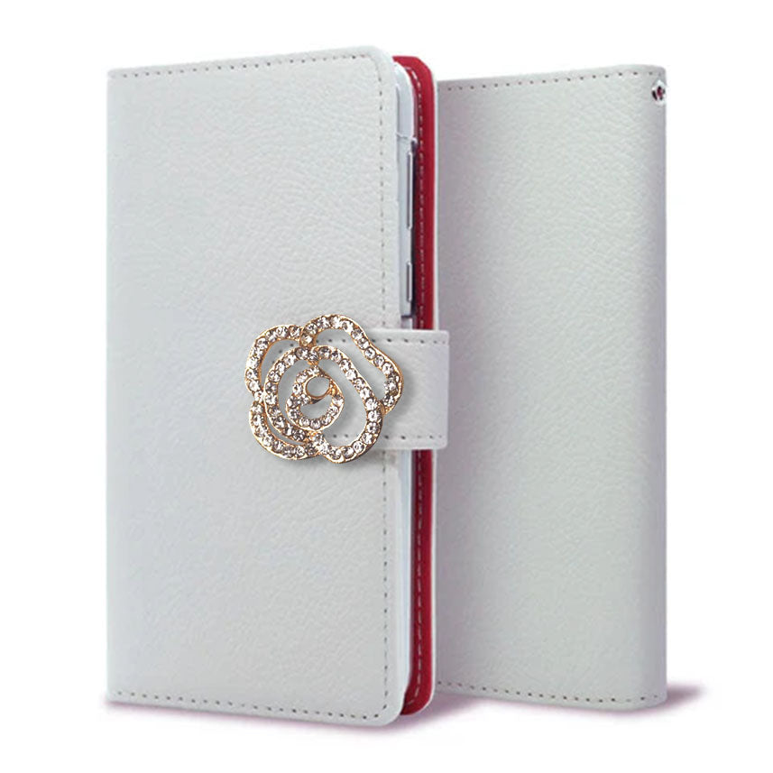 LG VELVET L-52A docomo レザーハイクラス 手帳型ケース 耐衝撃