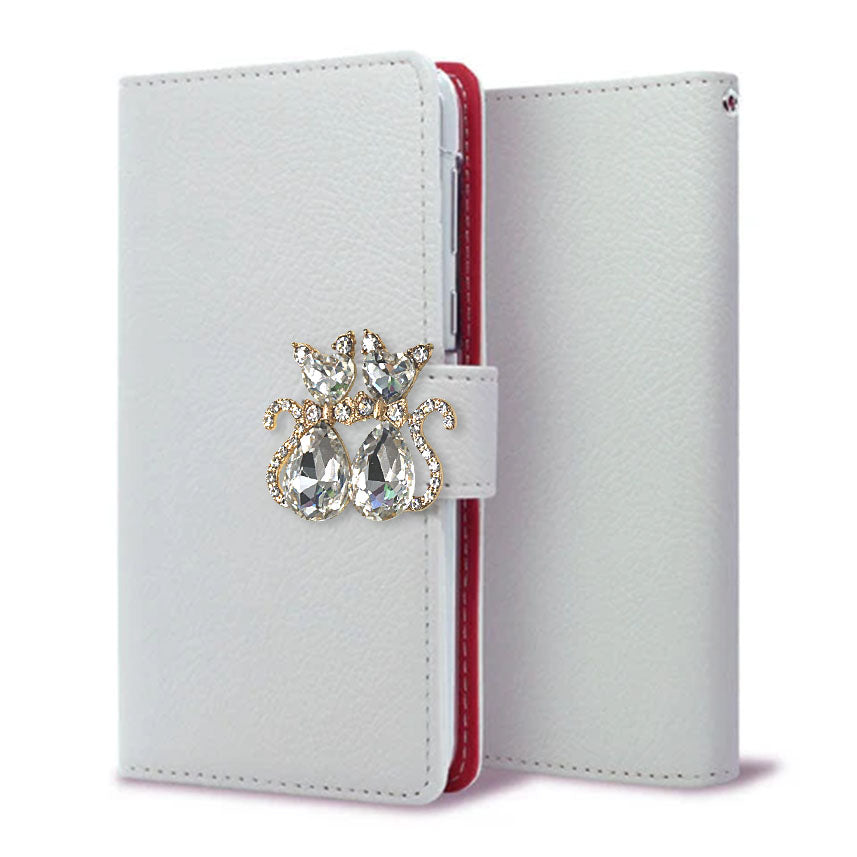 HUAWEI P30 lite Marie-L22J レザーハイクラス 手帳型ケース 耐衝撃