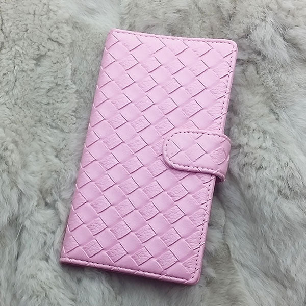 BASIO3 au KYV43 メッシュ風 手帳型ケース 耐衝撃