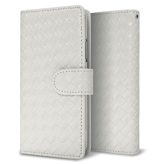 Xperia 5 IV SOG09 au メッシュ風 手帳型ケース 耐衝撃