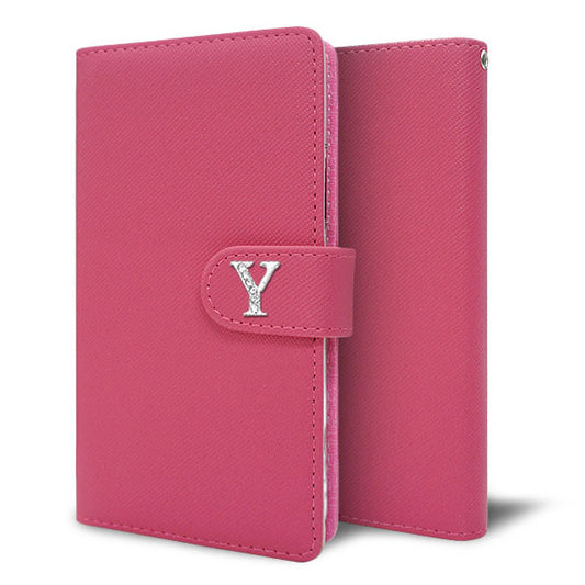 Xperia XZ3 SOV39 au イニシャルプラスデコ 手帳型ケース