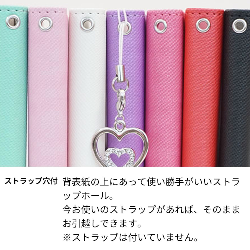Galaxy Note8 SC-01K docomo イニシャルプラスデコ 手帳型ケース