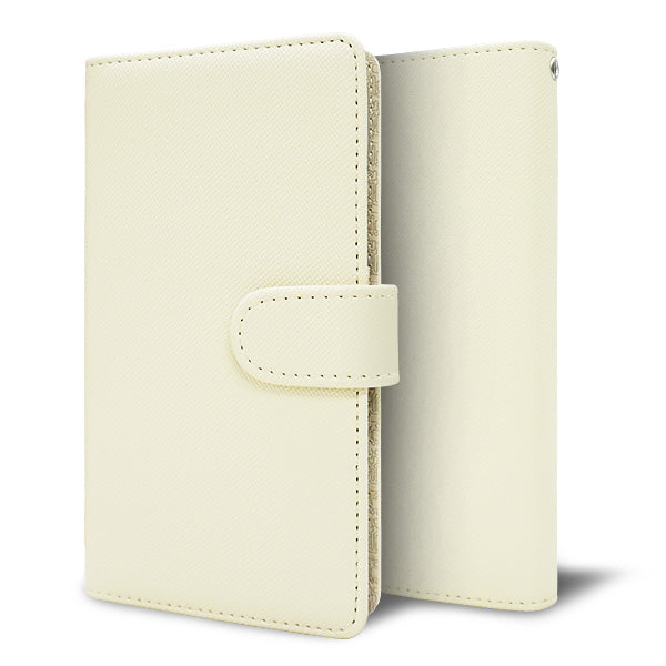 BASIO active SHG09 au レザーシンプル 手帳型 ケース 耐衝撃