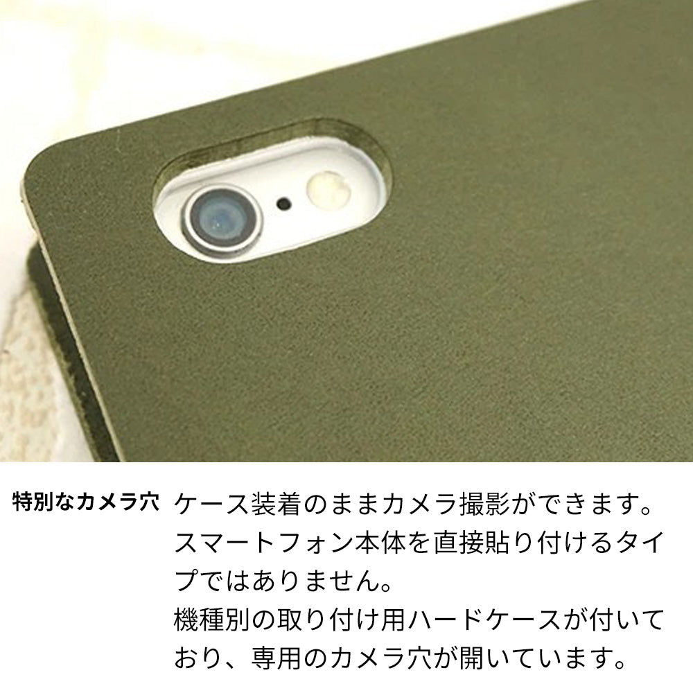 AQUOS wish3 A302SH Y!mobile イタリアンレザー・シンプルタイプ手帳型ケース 耐衝撃
