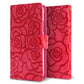 OPPO A73 Rose（ローズ）バラ模様 手帳型ケース