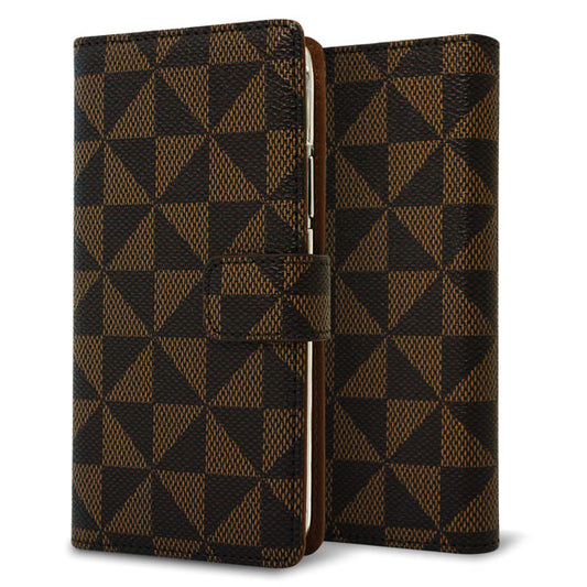 iPhone SE (第3世代) スマホケース 手帳型 多機種対応 風車 パターン 耐衝撃