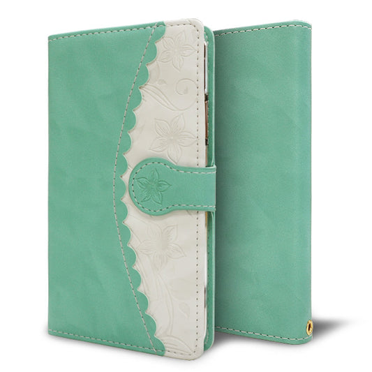 iPhone17e スマホケース 手帳型 フラワー 花 素押し スタンド付き 耐衝撃