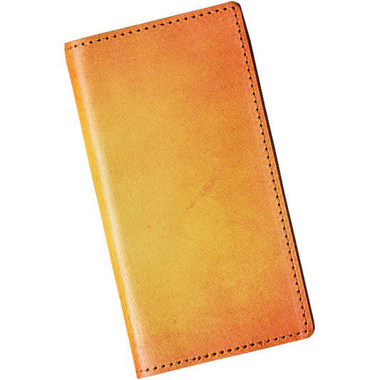 BASIO active SHG09 au 姫路レザー 手帳型 ベルトなし グラデーションレザー スマホケース 耐衝撃