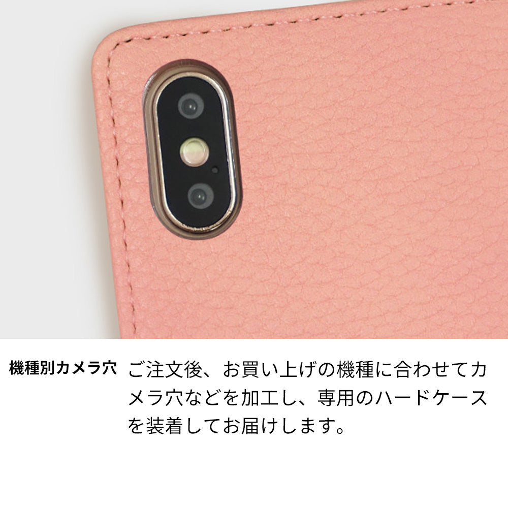 らくらくスマートフォン3 F-06F docomo スマホケース 手帳型 くすみカラー ミラー スタンド機能付