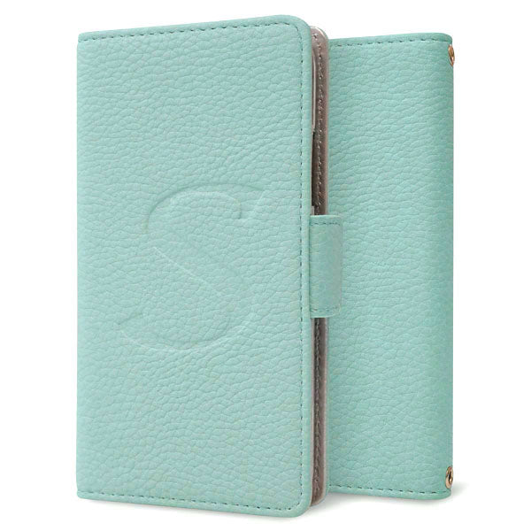 Xperia 5 II SOG02 au スマホショルダー 手帳型 くすみカラー ミラー スタンド機能付 耐衝撃