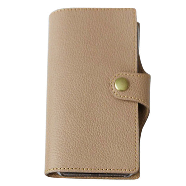 arrows We2 FCG02 au スマホケース 手帳型 ナチュラルカラー 本革 姫路レザー シュリンクレザー 耐衝撃