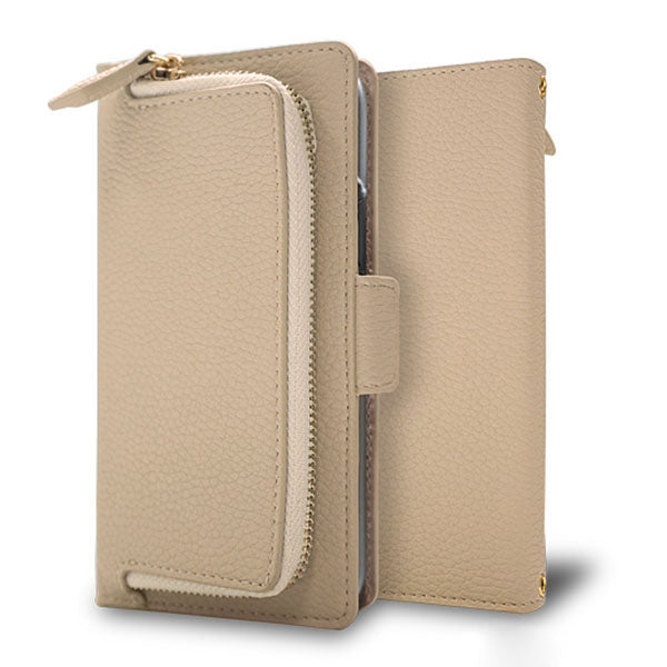 BASIO active SHG09 au 財布付きスマホケース コインケース付き Simple ポケット 耐衝撃