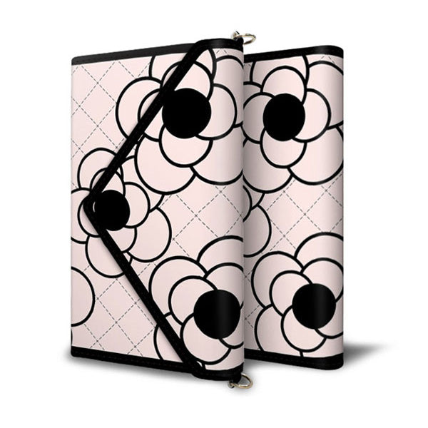 Xperia Z5 SOV32 au スマホケース 手帳型 三つ折りタイプ レター型 フラワー 耐衝撃