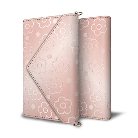 Google Pixel 9 Pro スマホケース 手帳型 三つ折りタイプ レター型 デイジー 耐衝撃