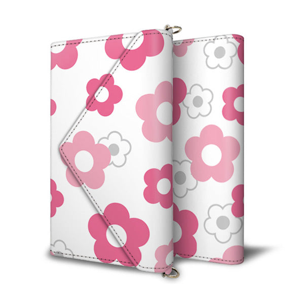 iPhone6s PLUS スマホケース 手帳型 三つ折りタイプ レター型 デイジー 耐衝撃