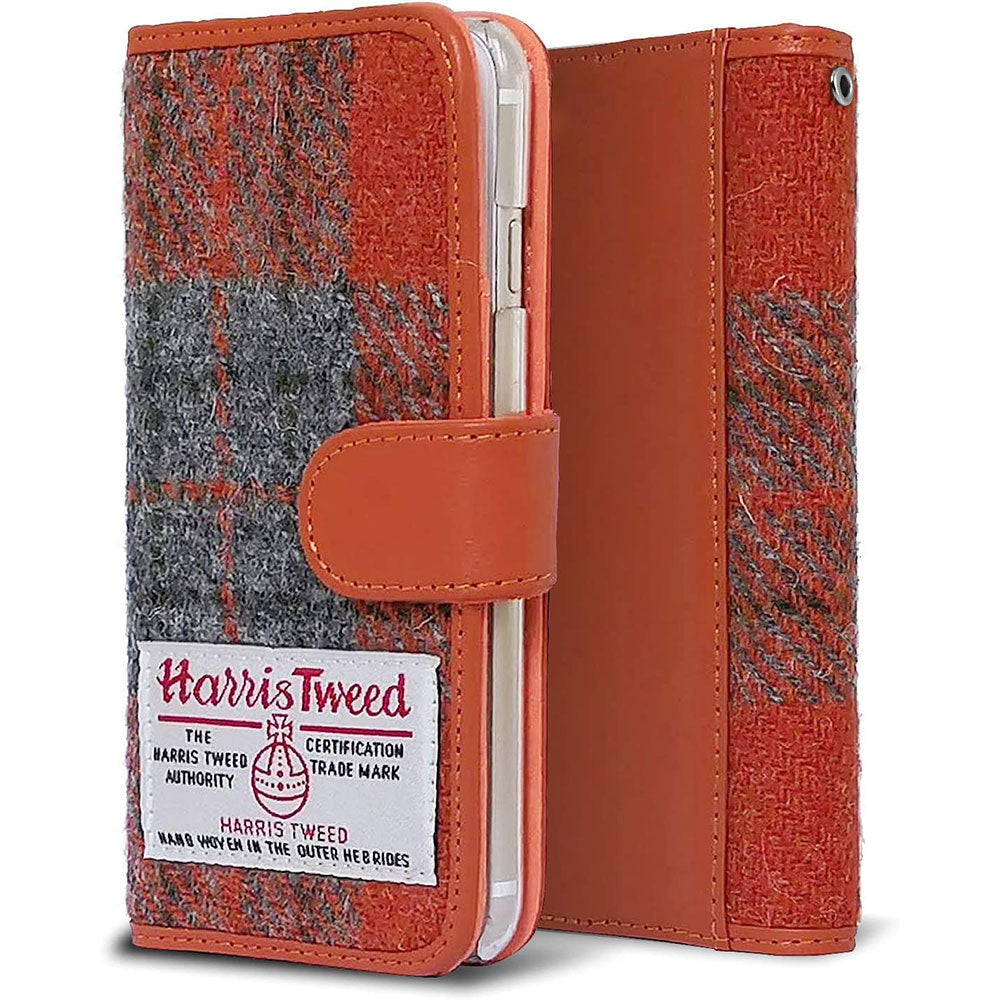 iPhone6 ハリスツイード(A-type) 手帳型ケース 耐衝撃