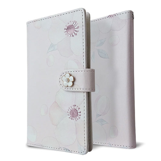 Xperia Ace II SO-41B docomo ドゥ・フルール デコ付きバージョン プリント手帳型ケース 耐衝撃