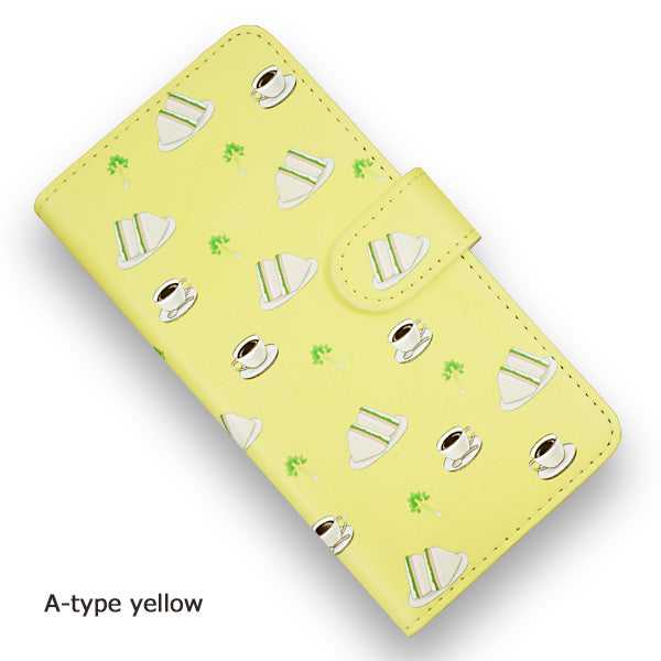 AQUOS wish A104SH Y!mobile アムロサンドイッチプリント 手帳型ケース 耐衝撃