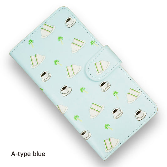 OPPO A5 2020 アムロサンドイッチプリント 手帳型ケース 耐衝撃