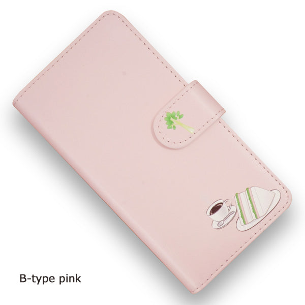 AQUOS wish4 SH-52E docomo アムロサンドイッチプリント 手帳型ケース 耐衝撃