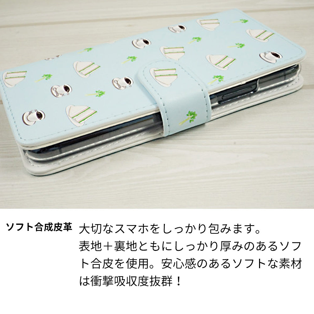 Redmi Note 9S アムロサンドイッチプリント 手帳型ケース