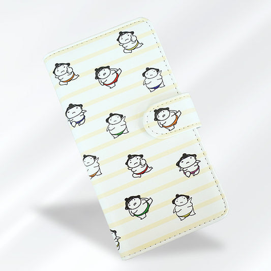 Mi Note 10 Lite お相撲さんプリント手帳ケース