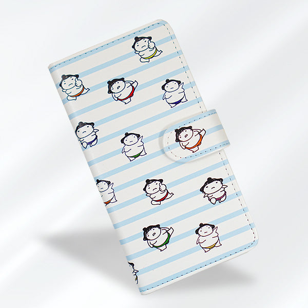AQUOS R10 A501SH SoftBank お相撲さんプリント手帳ケース