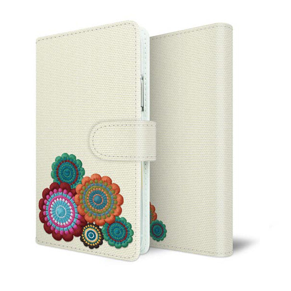 HUAWEI P40 lite E ART-L29N プリント手帳型 花柄 手帳型スマホケース
