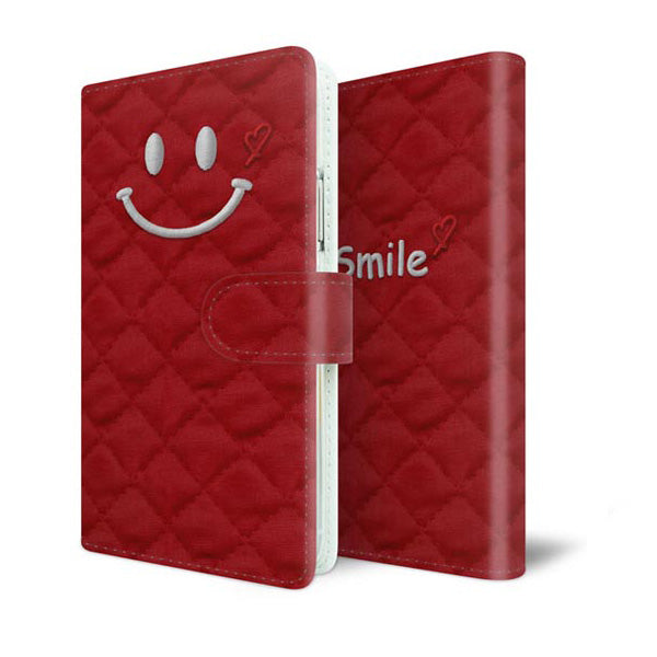 Google Pixel 5 スマホケース 手帳型 全機種対応 スマイル UV印刷 耐衝撃