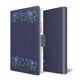 Xperia 5 II SOG02 au スマホケース 手帳型 全機種対応 花刺繍風 UV印刷