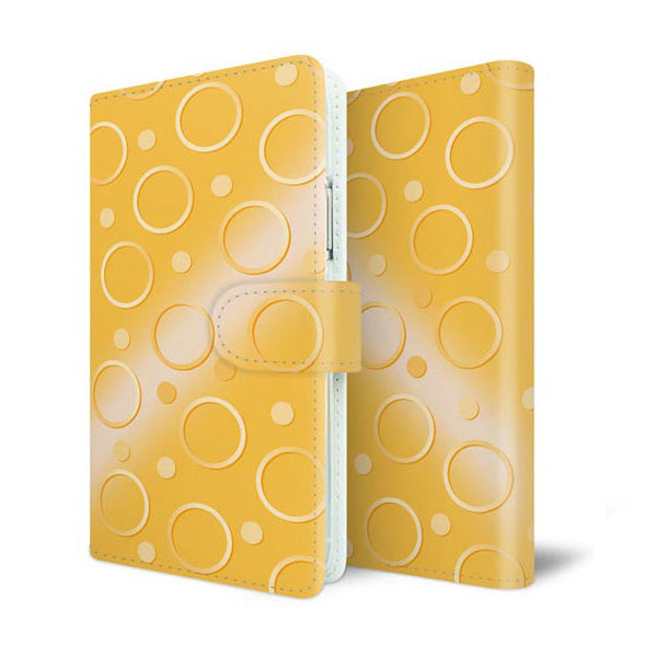 シンプルスマホ6 A201SH SoftBank スマホケース 手帳型 エンボス風グラデーション UV印刷 耐衝撃