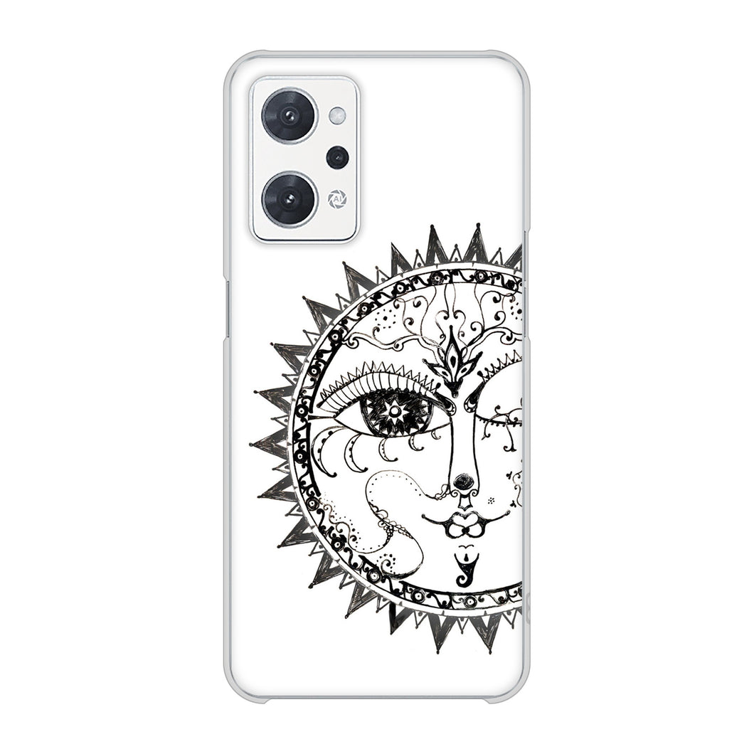 OPPO reno9 A A301OP Y!mobile 高画質仕上げ 背面印刷 ハードケース 【207 太陽神】