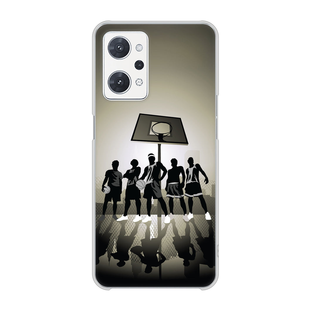 OPPO reno9 A A301OP Y!mobile 高画質仕上げ 背面印刷 ハードケース 【389 クールバスケ】