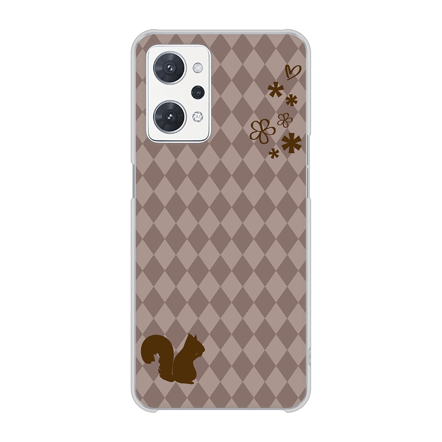 OPPO reno9 A A301OP Y!mobile 高画質仕上げ 背面印刷 ハードケース 【515 リス】