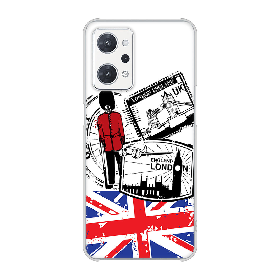 OPPO reno9 A A301OP Y!mobile 高画質仕上げ 背面印刷 ハードケースイギリスの風景