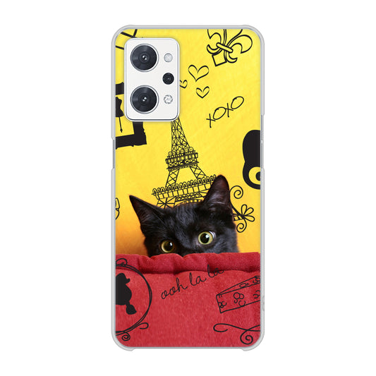 OPPO reno9 A A301OP Y!mobile 高画質仕上げ 背面印刷 ハードケースLOVE フランス