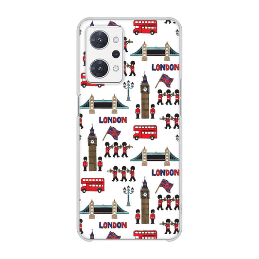 OPPO reno9 A A301OP Y!mobile 高画質仕上げ 背面印刷 ハードケース 【EK811 ロンドンの街】