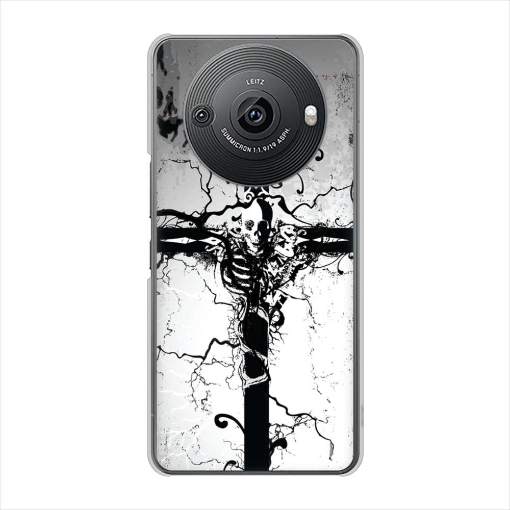 AQUOS R8 pro A301SH SoftBank 高画質仕上げ 背面印刷 ハードケース 【432 張付の骸】