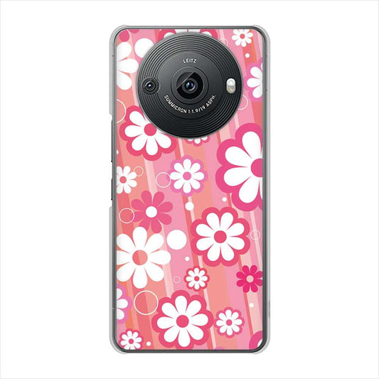 AQUOS R8 pro A301SH SoftBank 高画質仕上げ 背面印刷 ハードケース 【751 マーガレット(ピンク系)】