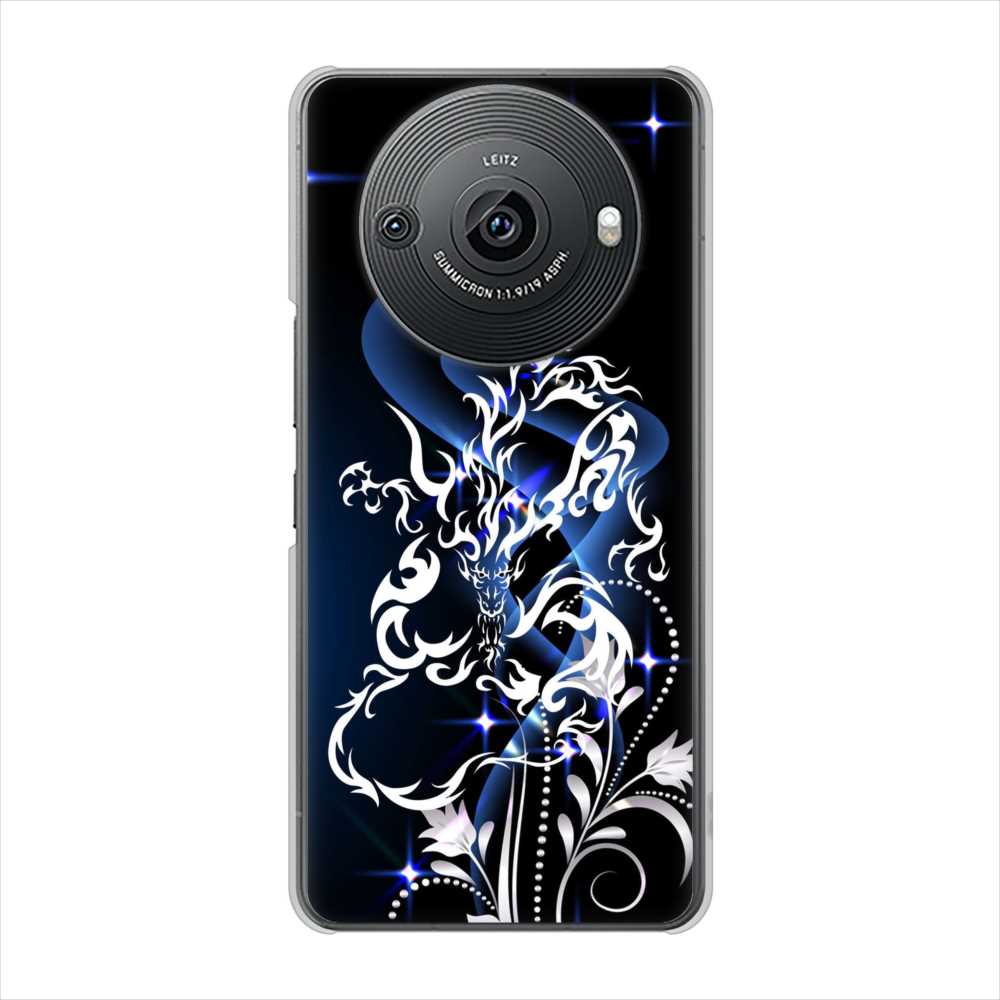AQUOS R8 pro A301SH SoftBank 高画質仕上げ 背面印刷 ハードケースドラゴン