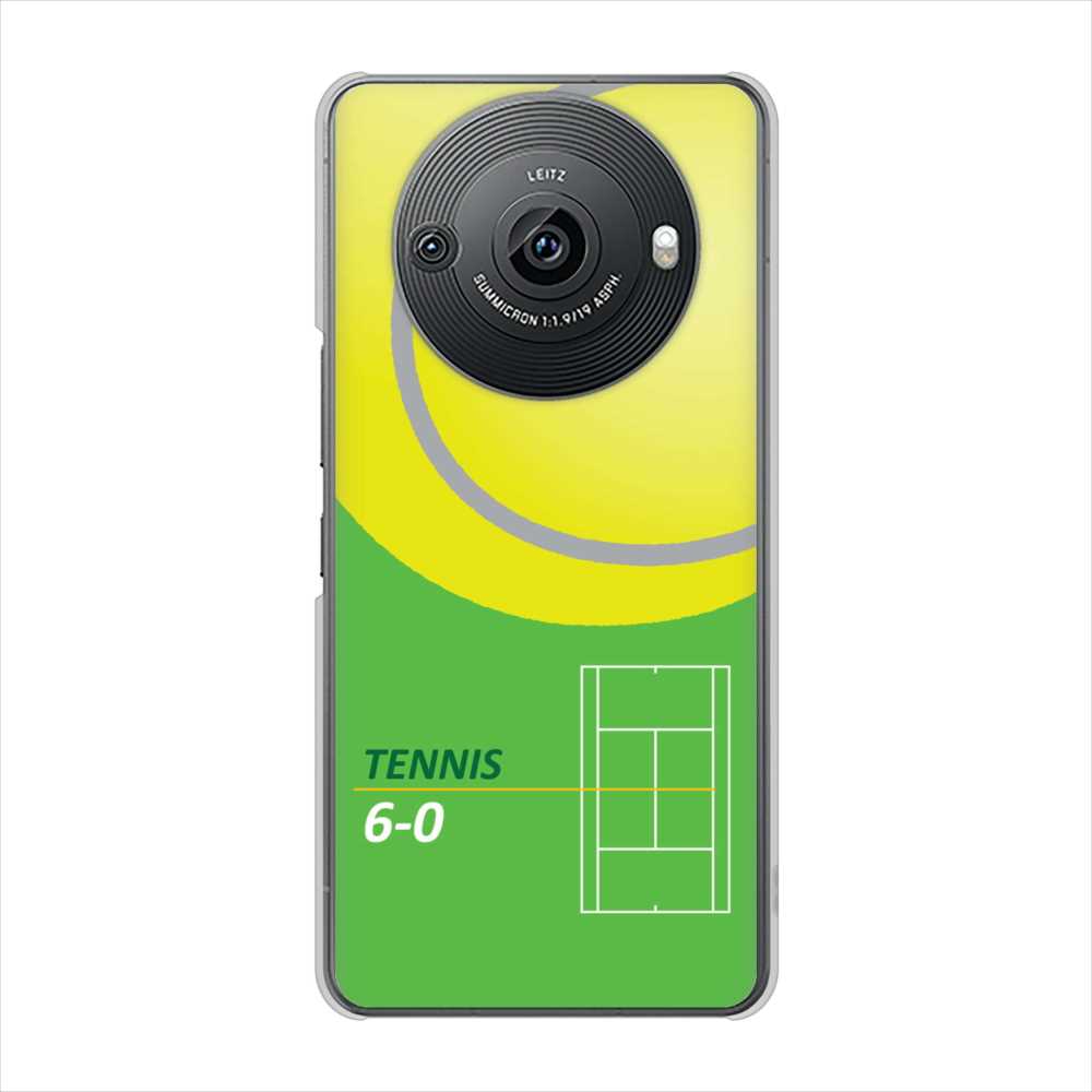 AQUOS R8 pro A301SH SoftBank 高画質仕上げ 背面印刷 ハードケース 【IB920 TENNIS】