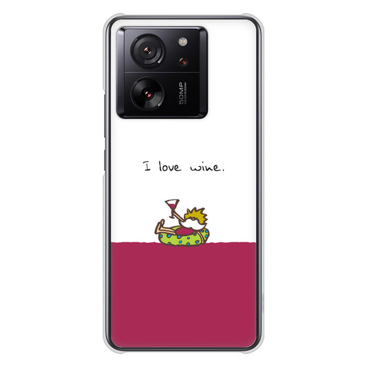 Xiaomi 13T Pro A301XM SoftBank 高画質仕上げ 背面印刷 ハードケース 【IA811 ワインの神様】
