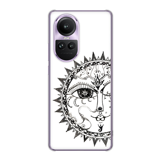 OPPO Reno10 Pro 5G A302OP SoftBank 高画質仕上げ 背面印刷 ハードケース 【207 太陽神】